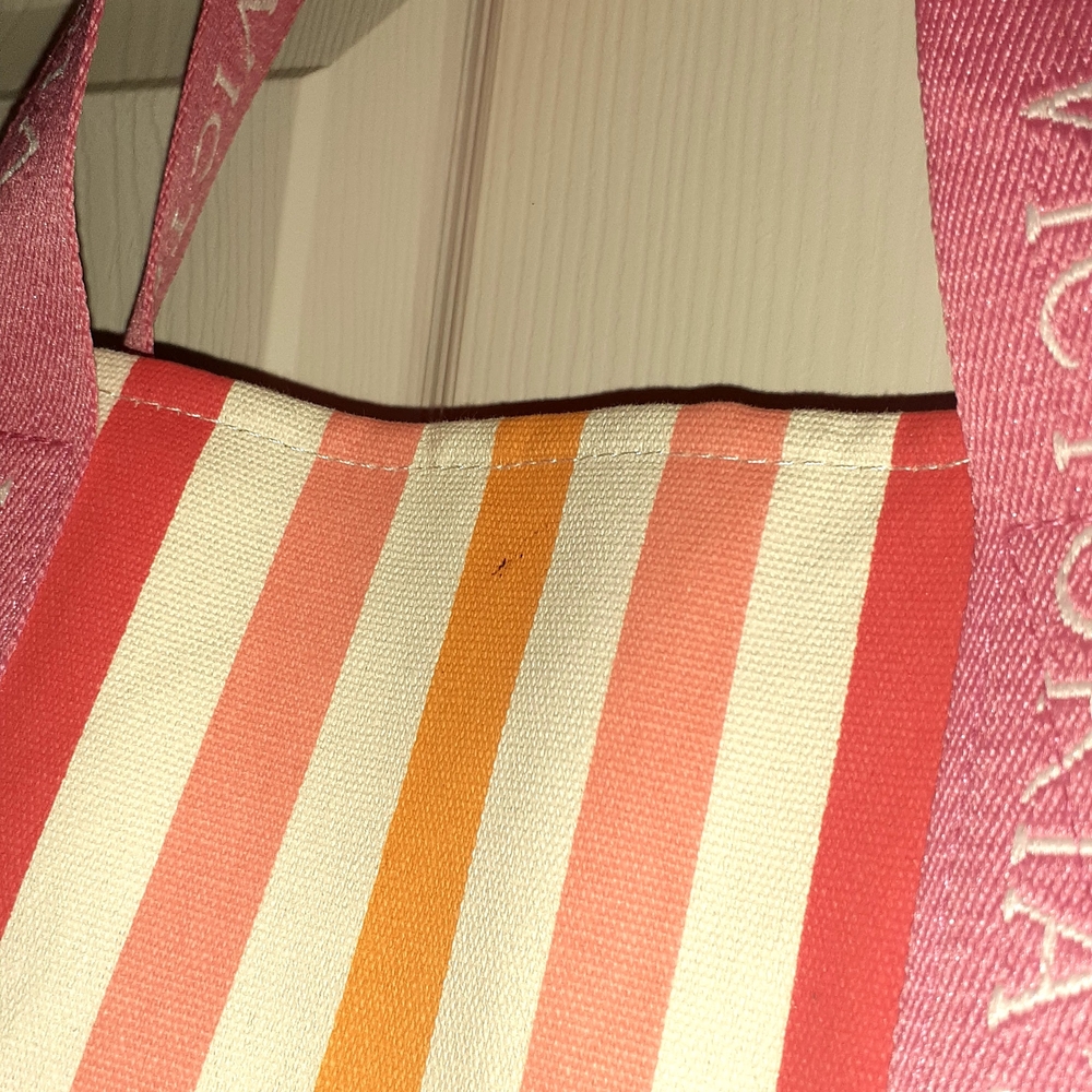 Victoria's Secret Multicolor Striped Tote Bag - Picture 5 of 6